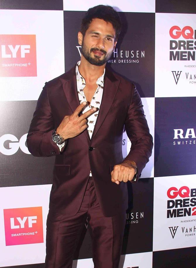 Shahid Kapoor. All pics/Yogen Shah