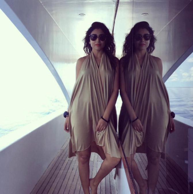 Shriya Saran shared this picture from one of her vacations in Bali.