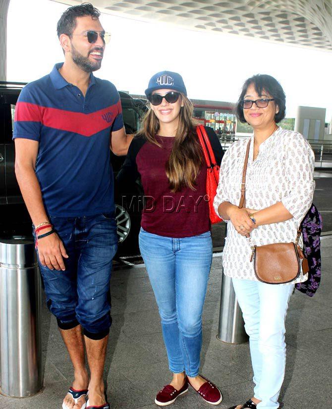 I don't like being asked about Hazel because I don't want anything about us to come out. By dating someone, you are not committing a crime. It is the most normal thing in this world. But, the way it is pursued here is wrong, Yuvraj Singh said to mid-day