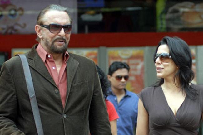 Pooja Bedi's Buddhist name is Karma Saraswati. When she married Farhan Furniturewalla - a Parsi Muslim - in 1994, she changed her name to Noorjahan.
In picture: Pooja Bedi with father Kabir Bedi