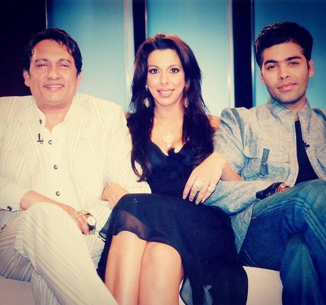 Pooja Bedi also tried her hands in Television, by appearing in reality shows like 'Jhalak Dikhla Jaa', 'Nach Baliye', 'Khatron Ke Khiladi' and 'Maa Exchange'.
In pic: Shekhar Sumar, Pooja Bedi and Karan Johar.