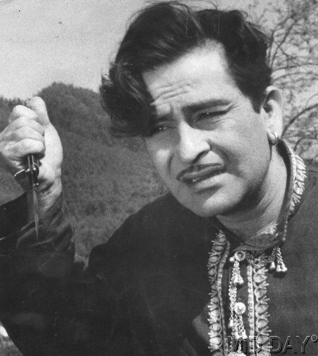 Born on December 14, 1924, to Prithviraj Kapoor in Peshawar (now Pakistan), Raj Kapoor made his official acting debut with the 1947 film Neel Kamal and went on to become 'the greatest showman of Indian cinema'. He made a mark as an actor with films like Shree 420, Awaara and Barsaat. (All photos/mid-day archives)