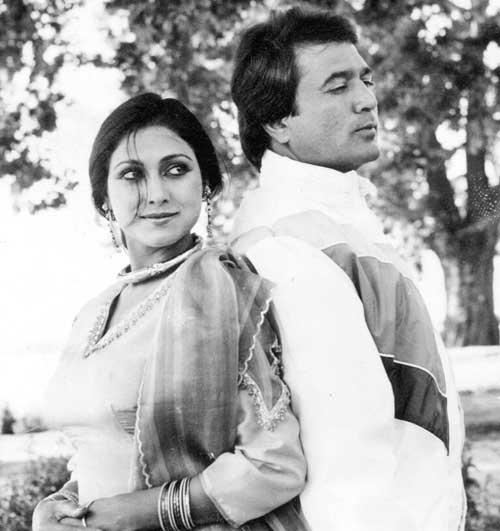 In an era long before this age of instant connect of mobile phones and internet, Rajesh Khanna was the man who sparked a frenzy never seen before and never since, not even by the likes of Amitabh Bachchan. In picture: Rajesh Khanna and Tina Ambani. They worked together in 11 films from 1980 to 1987. (All photos/mid-day archives)