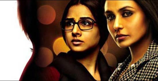 Rani Mukerji played a diligent no-nonsense news reporter in the 2011 film No One Killed Jessica, which was based on the Jessica Lal murder case. She worked alongside Vidya Balan for the first time in the film.