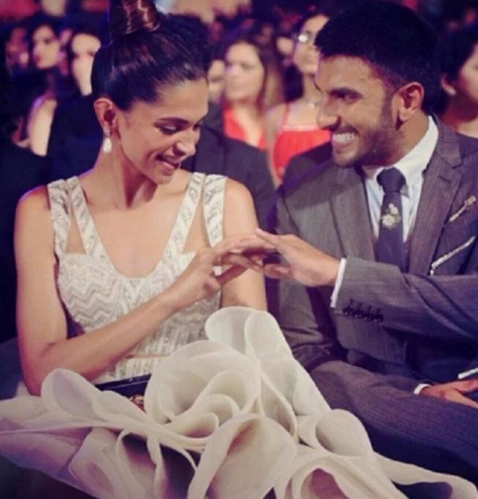Deepika Padukone and Ranveer Singh, are one of tinsel town's hottest couples. Ranveer apparently calls Deepika 'Booboo', while Dippy calls him 'Clown'. Those are some romantic nicknames, aren't they?
