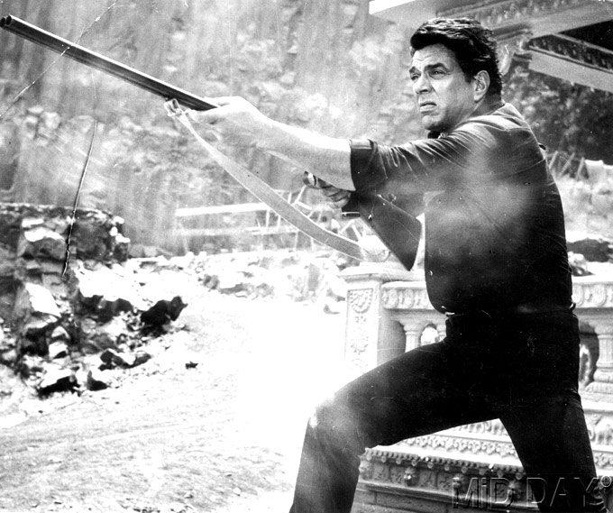 Dharmendra began to spend a lot of time on his own, with thoughts of the little boy (interestingly played by one Sashi Kapur, who had nothing to do with Shashi Kapoor!) from Shaheed for 'company'. He felt that he knew and understood him, and he certainly wanted to be like him and grow up to be - in an interesting interplay of reel and real - Dilip Kumar!