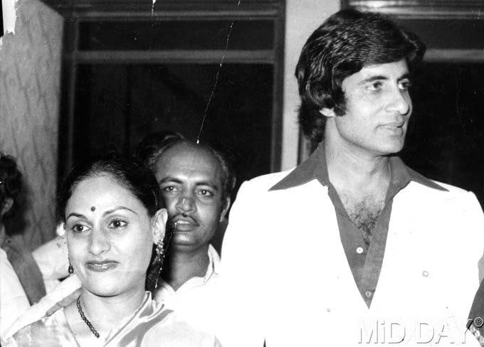 Jaya Bachchan was pregnant with her first child Shweta during the filming of Sholay. Shweta Bachchan was born on March 17, 1974.