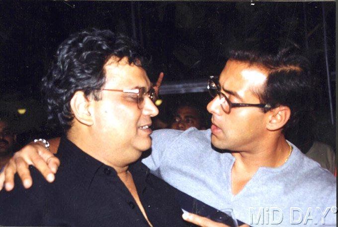 After Aishwarya Rai, Salman Khan was in an alleged relationship with Katrina Kaif for several years. However, the couple split in 2010, though they continue to remain close friends till date. In picture: Salman Khan pictured here with Subhash Ghai starred in the filmmaker's 2008 directorial 'Yuvvraaj'.