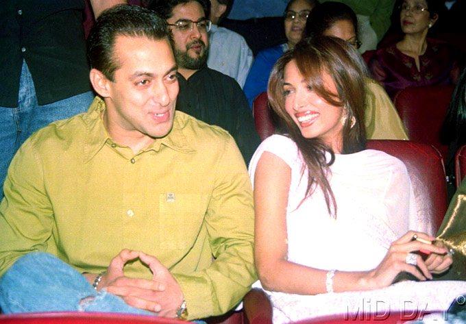 In picture: Salman and former sister-in-law Malaika Arora. Malaika was married to Salman's brother Arbaaz Khan.