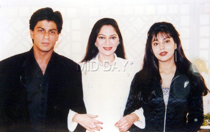 After charming her way through acting in the world of Bollywood, Simi Garewal has also worked behind the cameras. The actress wanted to touch the creative freedom like any other person who works behind the lens and wished to express herself beyond being the muse to the director. In picture: Simi Garewal with Shah Rukh Khan and Gauri Khan on her show 'Rendezvous with Simi Garewal'.