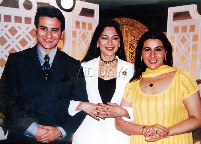 The actress-turned-television-host has tried her hand in the world of direction, writing and also as a producer. Simi Garewal owns a production company, Siga Production International, which has done numerous documentaries, television shows and also television commercials.  In picture: Simi Garewal with then-couple, Saif Ali Khan and Amrita Singh on her show 'Rendezvous with Simi Garewal'