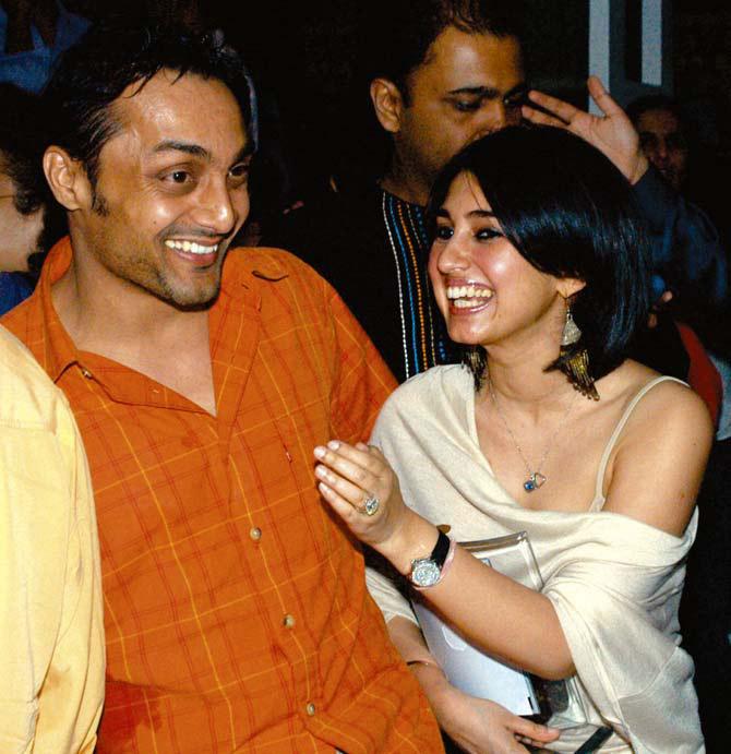 Rinke Khanna with 'Jhankaar Beats' co-star Rahul Bose. Her role in the film was lauded, especially the chemistry between the two