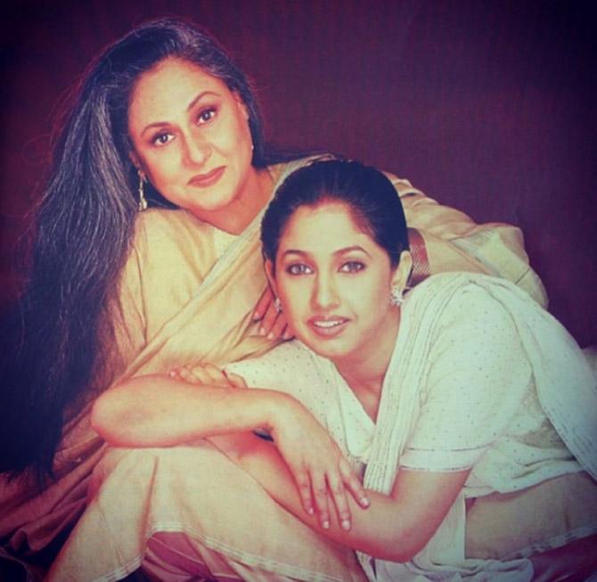 We take a look at some candid pictures of Rinke Khanna with her family and friends.
In picture: Rinke Khanna with Jaya Bachchan.