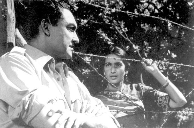 Ashok Kumar and Nutan Ashok Kumar and Nutan