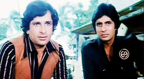 Shashi Kapoor and Amitabh Bachchan in Shaan (1980)