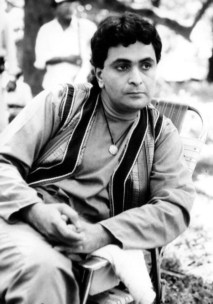 Tracing his journey, Rishi Kapoor was quoted saying in an old interview with mid-day, 'I am not typecast as an actor. I am ready for everything. I have done negative, positive and even funny roles. That's what every actor needs to do to bring variety. Then only he will be called a good actor - he should be able to tackle any kind of role.'
In picture: Rishi Kapoor looks rather pensive in this picture.