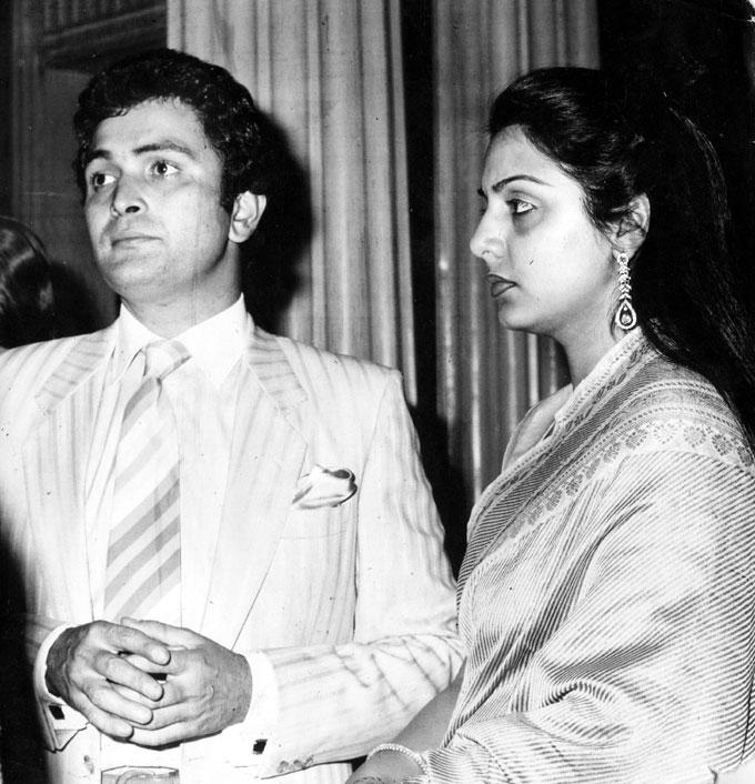 Talking about his personal life, Rishi Kapoor married his 15-time co-star Neetu Singh on January 22, 1980. The couple has two children - daughter Riddhima Kapoor Sahni, who is now an acclaimed jewellery designer and son Ranbir Kapoor, who is one of the A-listers in Bollywood.
In picture: Rishi Kapoor with wife Neetu Kapoor.