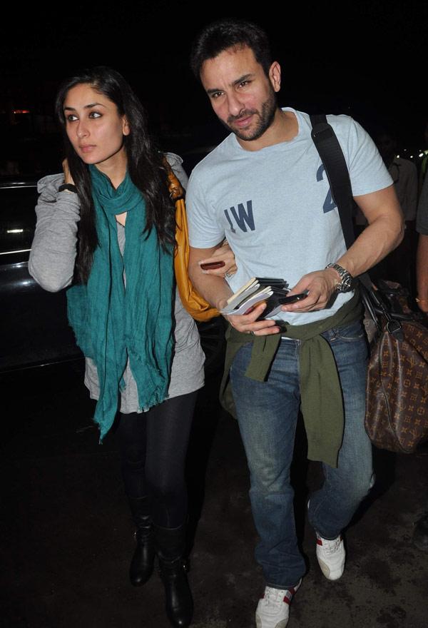 Stories of the Saif-Kareena linkup began while the two were shooting for Yashraj Films' 'Tashan' in Ladakh and Rajasthan. They worked together in 'Omkara' as well, but sparks flew on the sets of 'Tashan'. They were spotted outside a club in Bandra together, which sparked off rumours of an affair.