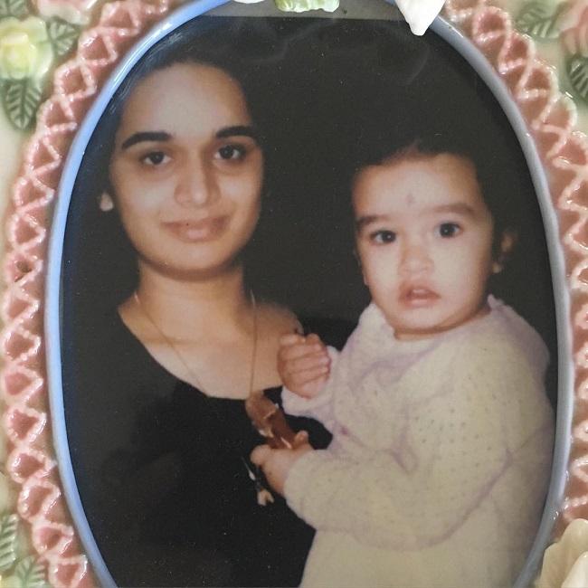 After Aashiqui 2, Shraddha Kapoor starred in various films that became successful at the Box Office. Ek Villain, Haider, ABCD 2, Baaghi, Ok Jaanu, Half Girlfriend, Stree and Batti Gul Meter Chalu. Pictured: Those tiny eyes filled with innocence. Shraddha Kapoor in her mother's arms - world's cosiest place, no matter what!