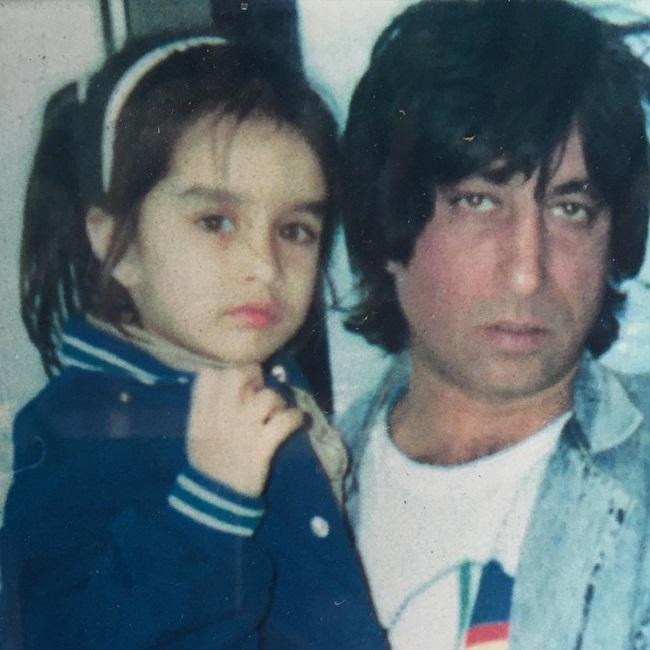 Shraddha Kapoor is very tomboyish in real life and simple things make her happy. She believes in simplicity. Pictured: Whoa! Shakti Kapoor holds his daughter Shraddha Kapoor while posing for the camera. Why so serious Mr Kapoor?