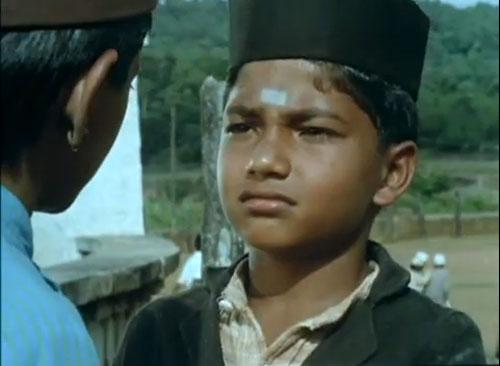 Master Manjunath as the adorable Swami in the legendary TV series Malgudi Days. The show based on the short stories of R. K. Narayan.