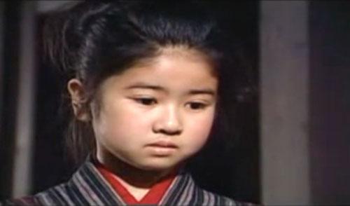 Ayako Kobayashi as 'Oshin' in the popular Japanese drama that was aired on Indian television.