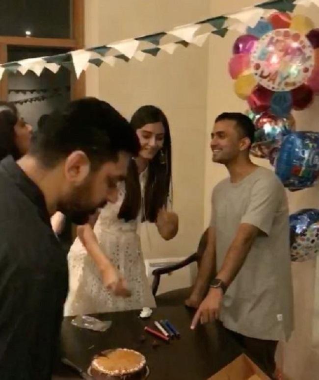 Back in July 2018, on Anand's birthday, Sonam Kapoor took to social media to share an adorable picture and mentioned how her husband and businessman Anand Ahuja makes the world better for her, also described Anand as the 'kindest and gentlest.'