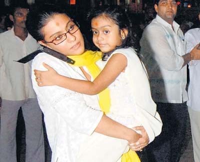 Ajay Devgn and Kajol's daughter is named Nysa, a name of Greek origin, which means 'goal, ambition'. Their son is named Yug, which means 'era' in Hindi.