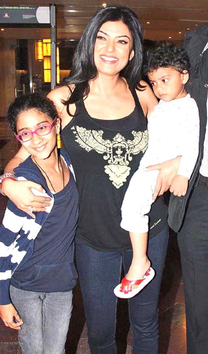 Sushmita Sen has adopted two daughters, Renee and Alisah. The former translates to 'reborn' in French while the latter means 'one who is noble', also in French.