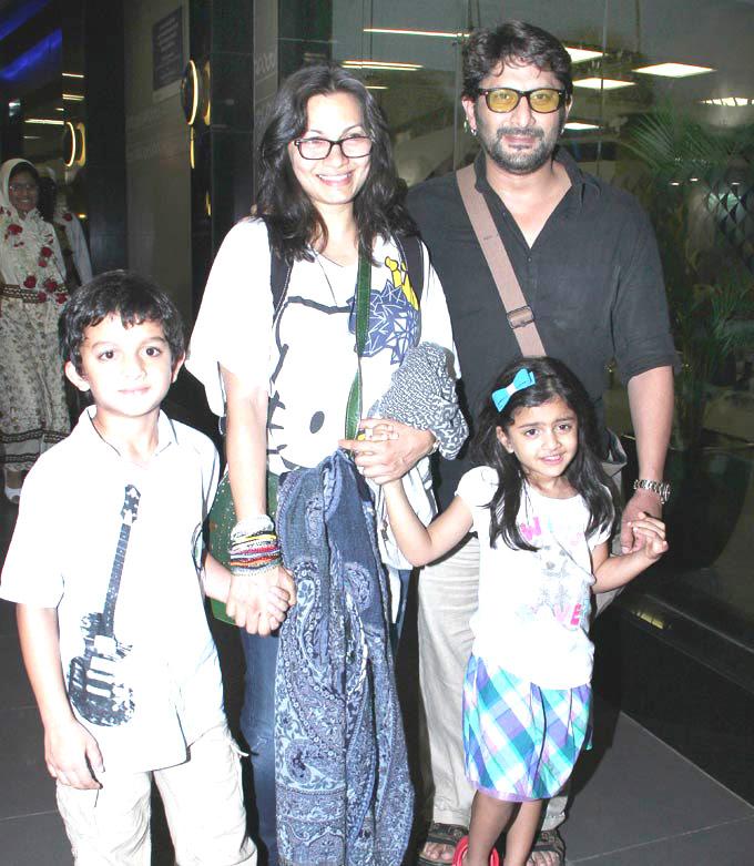 Arshad Warsi and Maria Goretti's children have rather unusual names. Their son is called Zeke Zidaan, which means 'shooting star' in Aramaic and 'memory of God' in Arabic. Their daughter is named Zene Zoe, which signifies 'beautiful' in an African language.