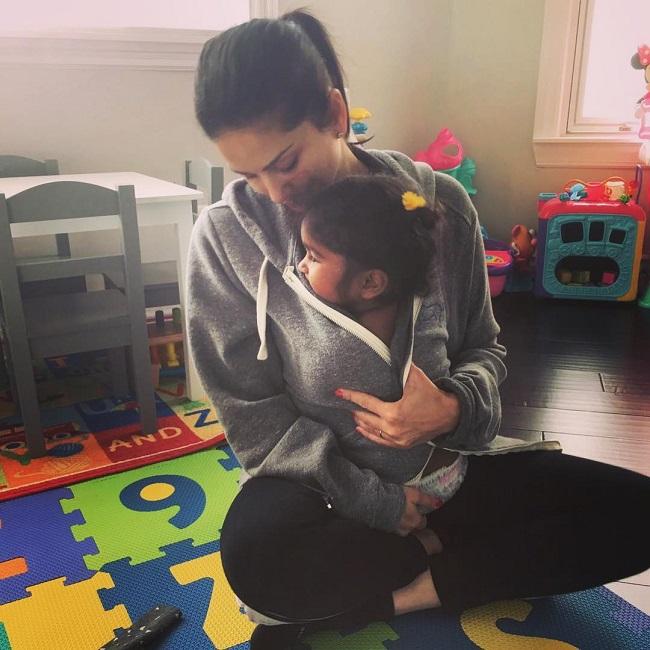 Sunny Leone took to her Instagram account in April (2018), to share a heartwarming photo of herself with daughter Nisha Kaur Weber. The photo showed Sunny wrapping Nisha in her jacket. Sunny captioned it, 'I promise with every ounce of my heart, soul and body to protect you from everything and everyone who is evil in this world. Even if that means giving my life for your safety. Every child in the world should feel safe against the evil hurtful people. Let's hold our children a little closer to us! Protect at all costs!!!! (sic).' Sunny's post arrived in the wake of the nationwide outrage over the rape and murder of an eight-year-old child in Kathua.