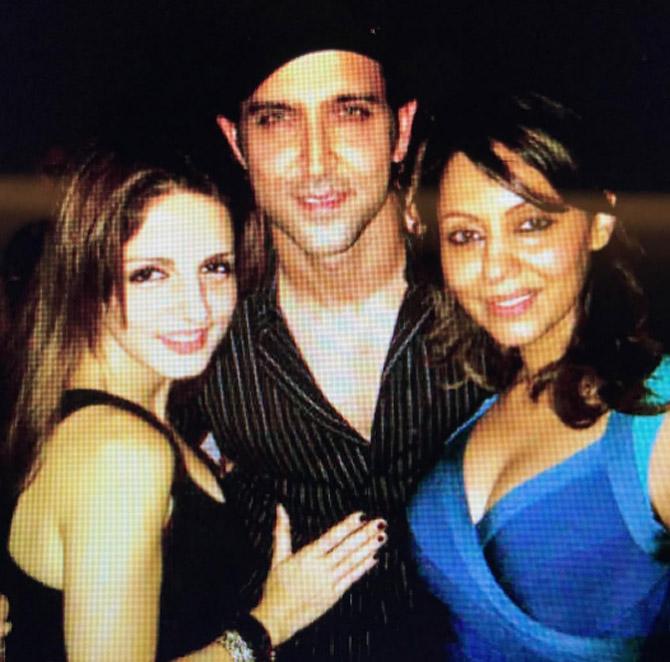 With over 20 years of experience, Sussanne Khan has put her creative side to many high-profile international projects creating home, restaurant, office, retail, spa and outdoor spaces. In picture: Sussanne Khan, Hrithik Roshan and Gauri Khan.