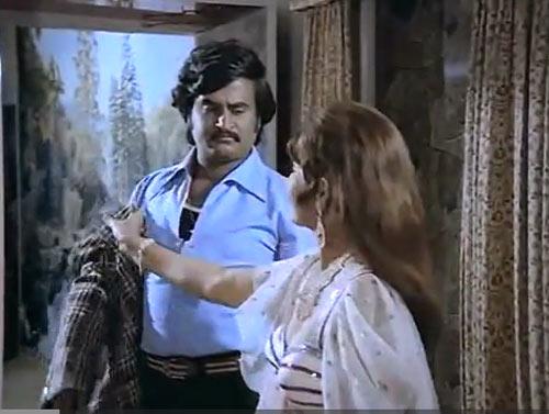 Here's wishing Rajinikanth a very happy birthday! In picture: The superstar in 'Billa', the Tamil remake of Amitabh Bachchan's 'Don'