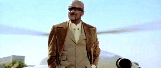 Owing to his humble background, the south superstar had to do various jobs like that of a coolie and carpenter to support himself and his family financially. In picture: Rajinikanth's bald look in 'Sivaji: The Boss'