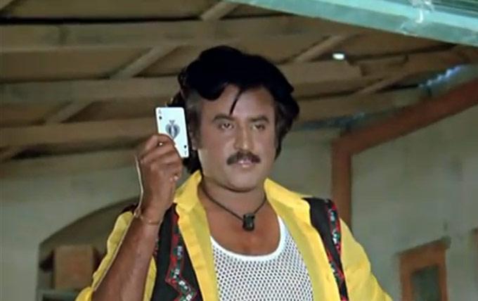 Rajinikanth made his debut as an actor in the National Film Award-winning motion picture Apoorva Raagangal (1975), directed by K. Balachander also starring fellow South superstar Kamal Haasan. In picture: The superstar in 'Gair Kanooni'