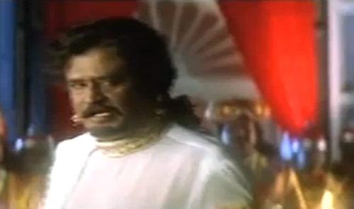 'Rajinikanth facts' or 'Rajinikanth jokes' are satirical factoids about Rajinikanth. They are widely circulated in text messages and over the internet. In picture: Rajinikanth in 'Chandramukhi'