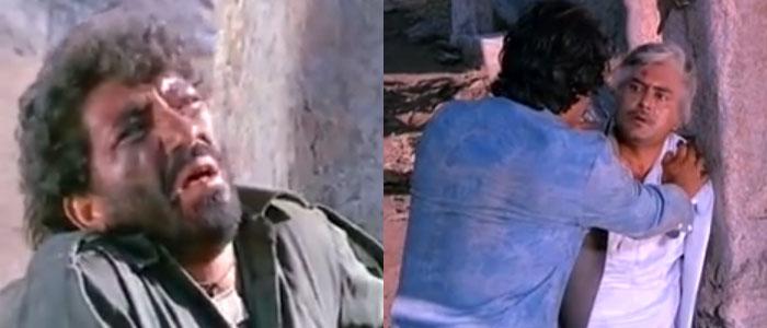 The original version of Sholay had a violent ending wherein Thakur kills Gabbar. However, the censors found the climax too gory, and got it changed.