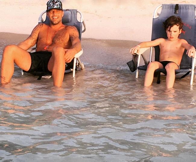 Famous singer Ricky Martin became a single parent through surrogacy in 2008. Ricky has twin children, whose names he kept Mattian and Valentino.