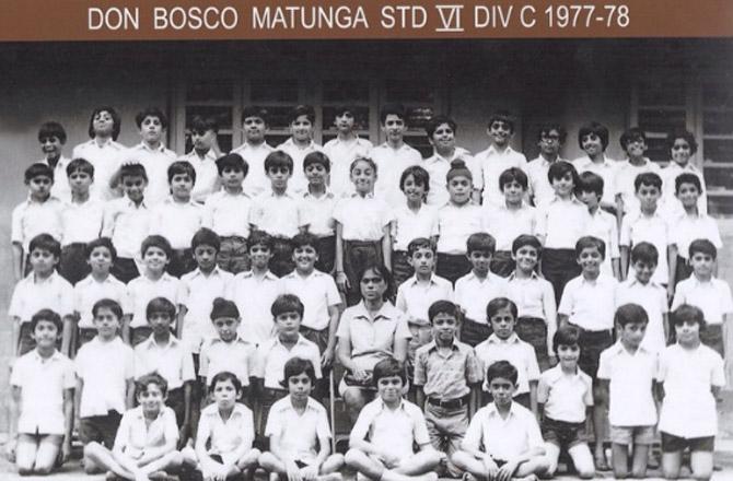 No family album can begin without a throwback to childhood! Can you spot Akshay Kumar in this photo from his school days? Look closer! Hint: He is standing in the second row from the top. Still clueless? Scroll on to the next photo to find out! (All pictures courtesy: Akshay Kumar and Twinkle Khanna's Instagram accounts)