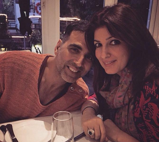 'The same way, when Tina (Twinkle Khanna) tells me what to wear, whether it's by bullying or not, I just follow her instructions,' Akshay Kumar said with a chuckle