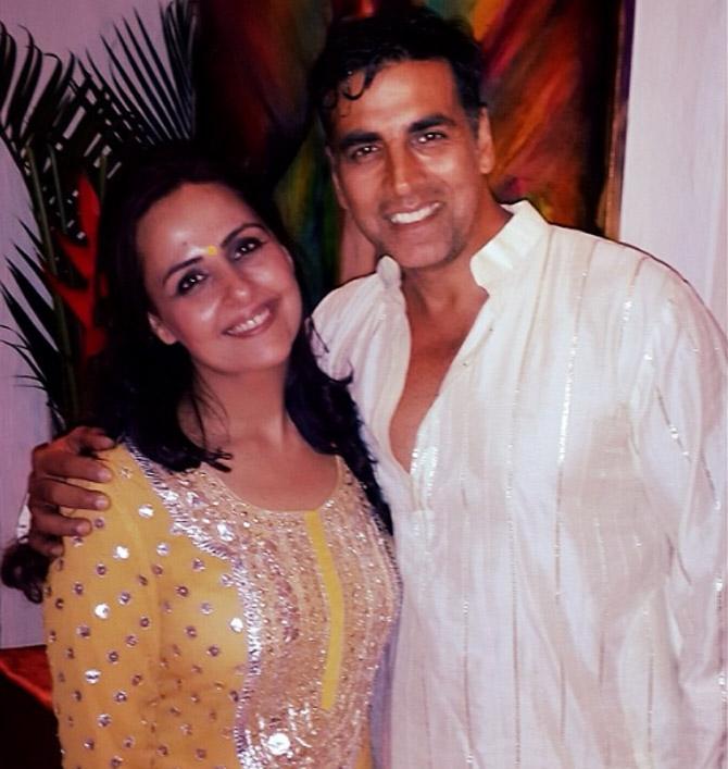 Akshay Kumar's debut Bollywood film was opposite Raakhee and Shantipriya, titled Saugandh, which released in 1991