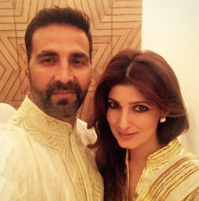 It was tough for Akshay Kumar to break out from the action hero mould, though. The actor saw many failures in the journey. In picture: Akshay Kumar and Twinkle Khanna