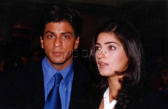 Shah Rukh Khan and Twinkle Khanna starred together in 'Baadshah' (1999)