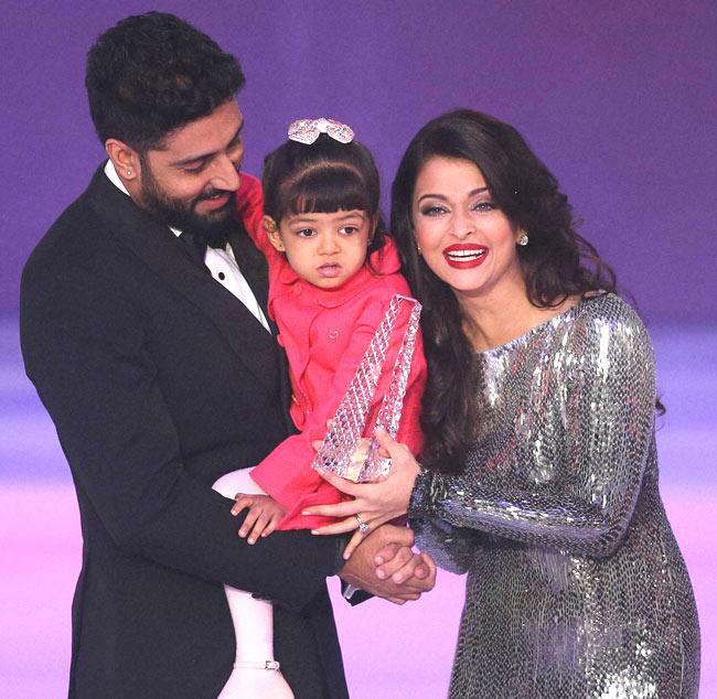 Do you know when Aaradhya saw her mother's film for the first time? It was in 2018! Fanney Khan is Aishwarya Rai Bachchan's first film where her daughter actually sat through the whole film. In picture: Aaradhya Bachchan seems to love the colour pink! She has often been spotted wearing pink clothes and accessories.
