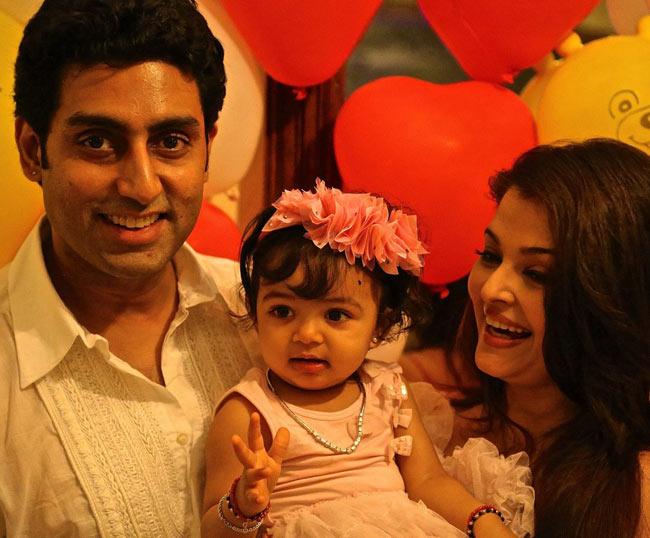 Abhishek Bachchan and Aishwarya Rai Bachchan's little daughter Aaradhya Bachchan is 9 and a big girl now. Born on November 16, 2011, Aaradhya was fondly being called Beti B by media and later fans of the Bachchans. (All photos courtesy: Abhishek Bachchan and Amitabh Bachchan's Twitter and Instagram accounts, mid-day archives and Yogen Shah)