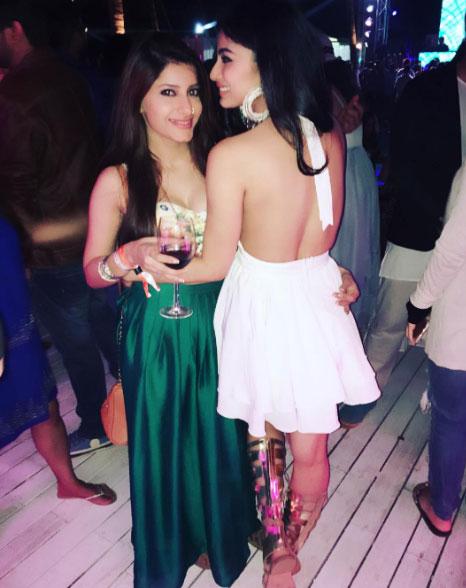 Mouni Roy looks gorgeous partying with her friend