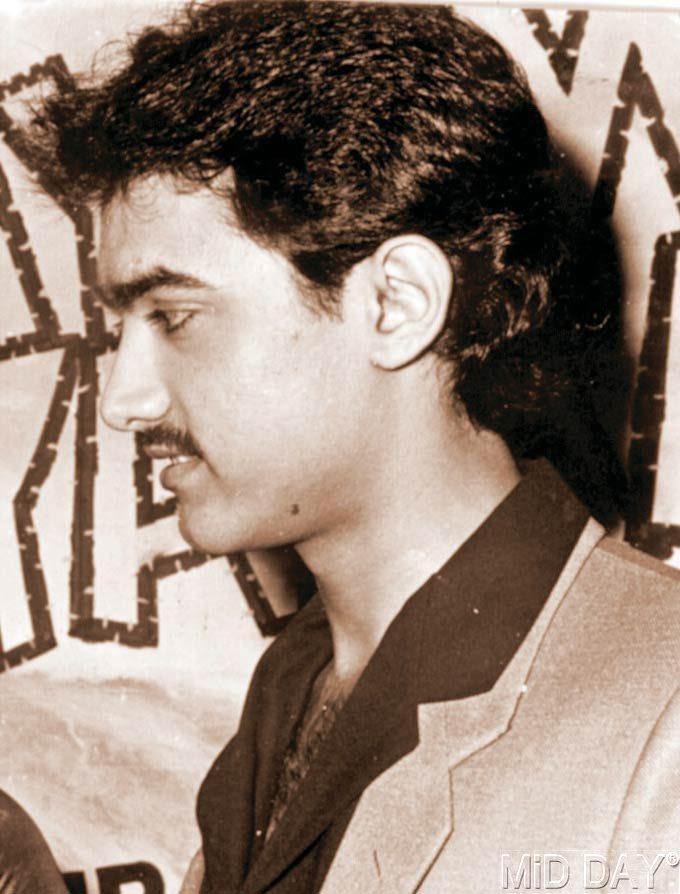 Before making his debut with Qayamat Se Qayamat Tak in 1988, Aamir Khan honed his acting skills as a child artiste. After the success of Qayamat Se Qayamat Tak, Aamir Khan featured in several hit blockbusters like Dil Hai Ke Manta Nahin, Hum Hain Rahi Pyar Ke, Rangeela, Raja Hindustani, Sarfarosh, Lagaan, Dil Chahta Hai, Talaash: The Answer Lies Within and Dangal.
In picture: A rare picture of the actor sporting a moustache. Interestingly, the actor played a moustachioed gangster in Aatank Hi Aatank
