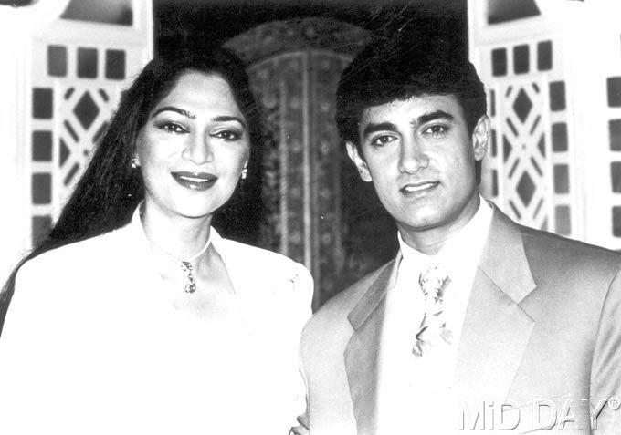 Aamir Khan on the sets of Rendezvous with Simi Garewal