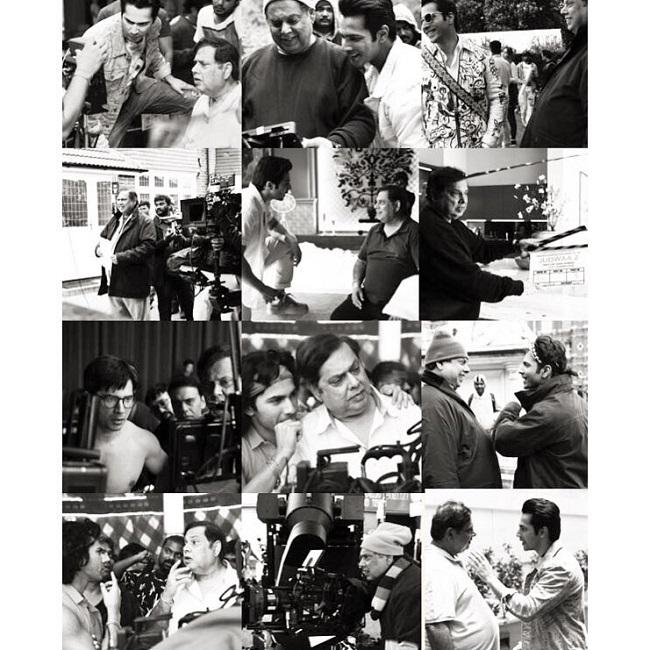 Varun Dhawan's father David Dhawan has directed him in three films so far. Main Tera Hero (2014), which also starred Nargis Fakhri and Ileana D'Cruz, and Judwaa 2, in which he shared the screen with Taapsee Pannu and Jacqueline Fernandez. Both films were box-office successes. The latter was a remake of the 1997 Salman Khan-starrer Judwaa, which was also directed by David. The third film is the remake of Govinda-Karisma Kapoor's Coolie No 1, which was released in 2019.
In picture: A collage of Varun Dhawan and his father David Dhawan.