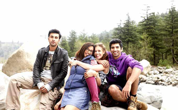 When Ranbir got Aditya, Kalki drunk: While shooting for one of the scenes in Yeh Jaawani Hai Deewani, Ranbir Kapoor replaced the water in a couple of shot glasses with real vodka. A song sequence required Kalki Koechlin and Aditya Roy Kapoor to drink from shot glasses. As is the usual norm, water was poured into the glasses. But Ranbir decided to replace the water with actual vodka. Both his co-stars were left quite shocked. But once they realised Ranbir's prank, Kalki and Aditya apparently doubled up in laughter.